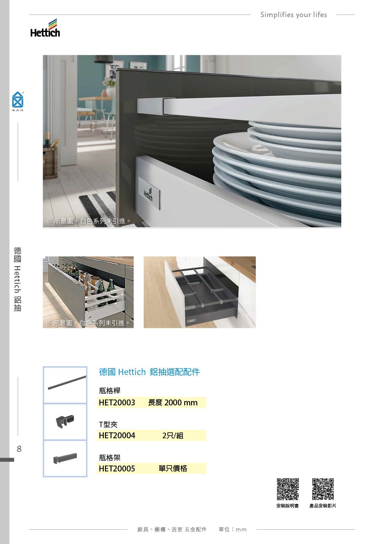 P.5~11 德國 Hettich 海蒂詩 多功能五金