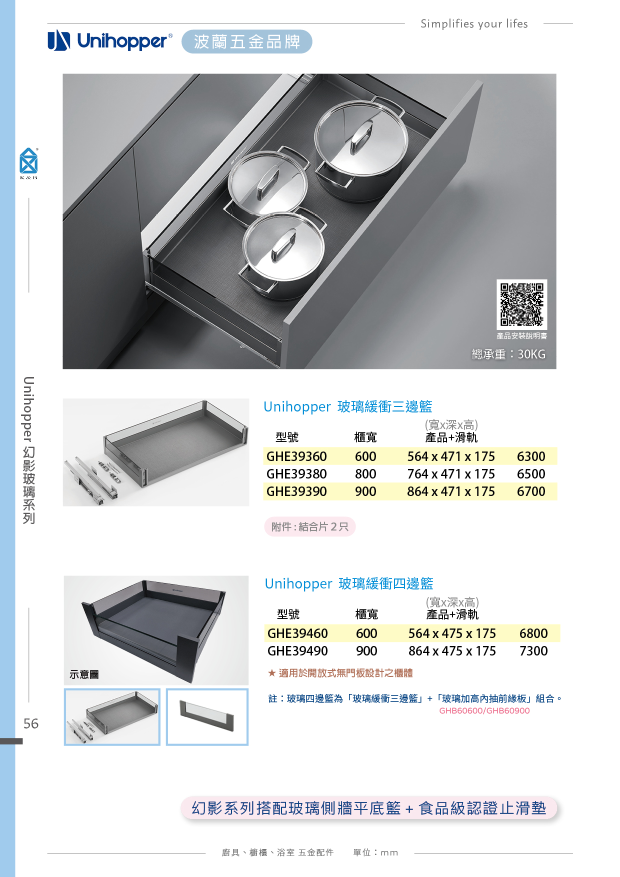 P.49~65 波蘭 Unihopper 廚具收納五金