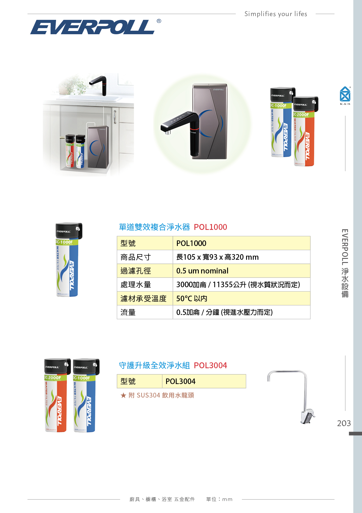 P202-203 EVERPOLL 淨水設備