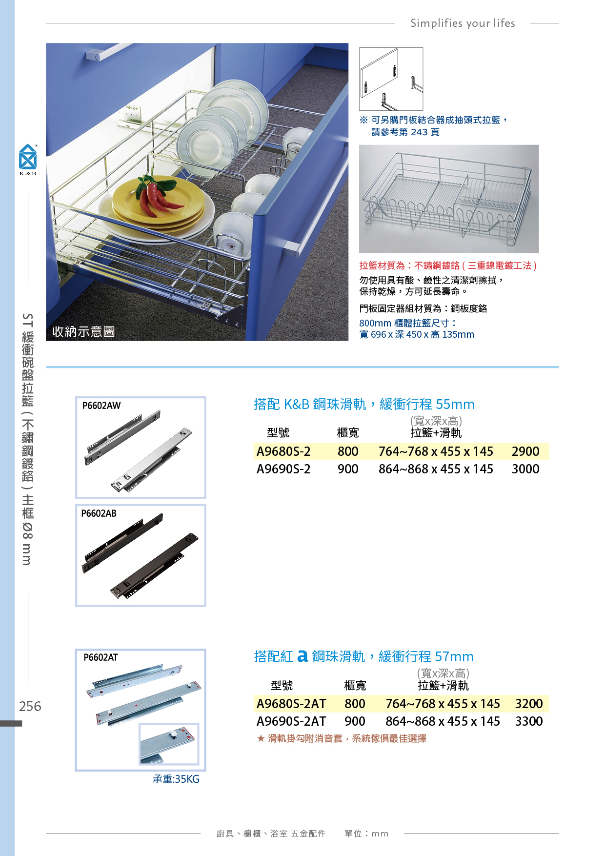 P239-260 K&B 拉籃