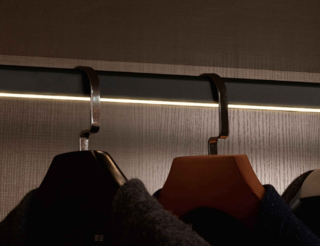 曉星/流星 吊衣桿燈(啞黑色)